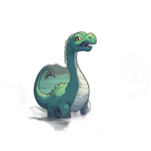 dragon, creature, animal, staff transparent PNG cut-out