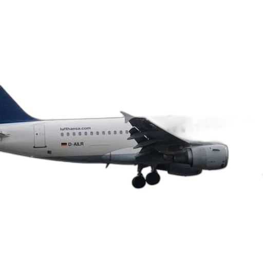 lufthansa, airplane, taking, off transparent PNG cut-out