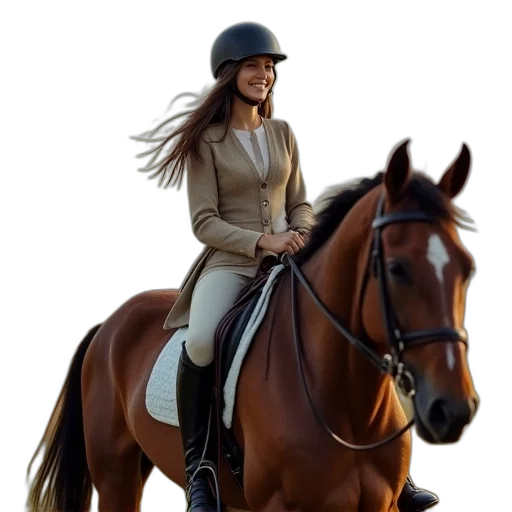 hat, jacket, staff, animal transparent PNG cut-out