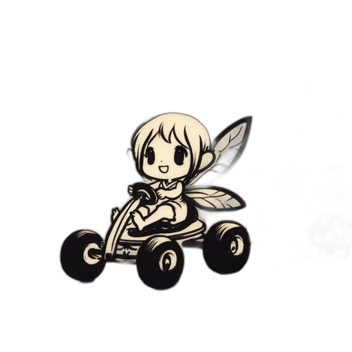 car, robot, creature, animal transparent PNG cut-out