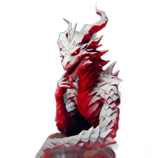 dragon, creature, mask, animal transparent PNG cut-out