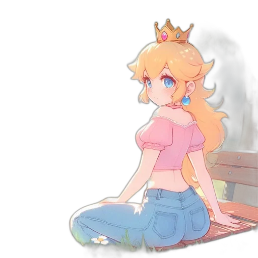 crown, dress, weapon, staff transparent PNG cut-out