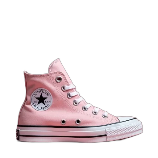 shoes, 3d render, photorealistic, vaporwave transparent PNG cut-out