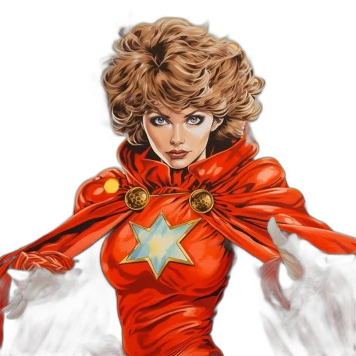 comic book art, concept art, photorealistic, cartoon transparent PNG cut-out