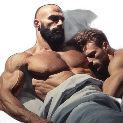 photorealistic, oil painting, concept art, watercolor transparent PNG cut-out