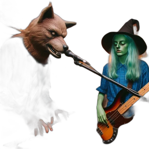 staff, creature, mask, concept art transparent PNG cut-out