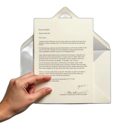 letter, tax, payment, service transparent PNG cut-out
