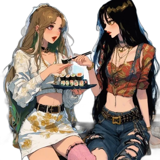 jewelry, food, anime, concept art transparent PNG cut-out