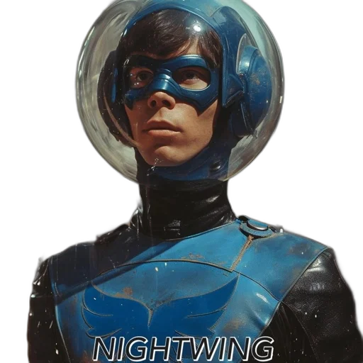 robot, mask, jacket, face transparent PNG cut-out