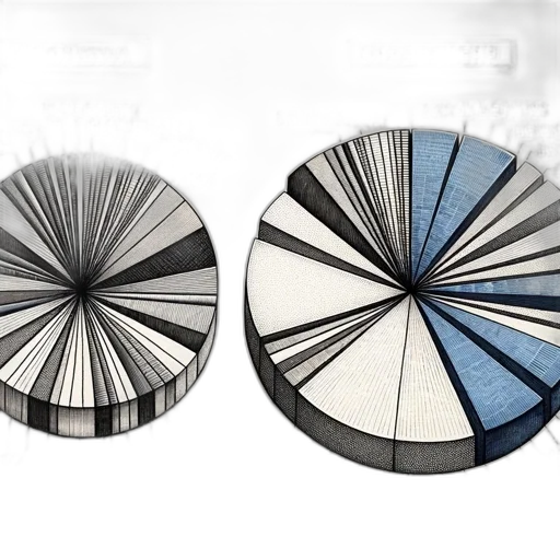 umbrella, 3d render, monochrome, dark transparent PNG cut-out