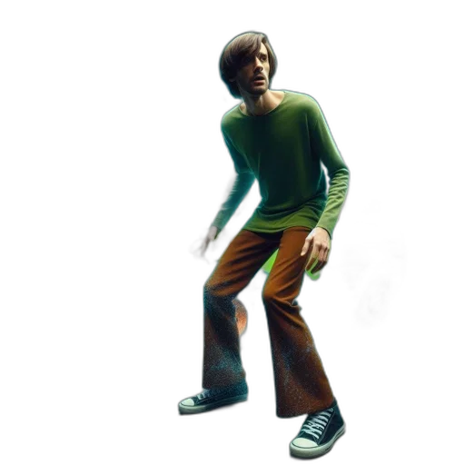 jacket, staff, robot, concept art transparent PNG cut-out