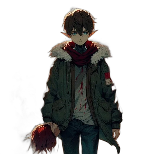 jacket, creature, mask, animal transparent PNG cut-out