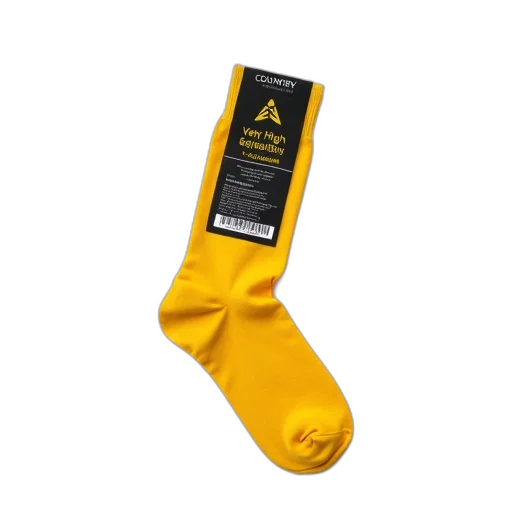 shoes, staff, yellow, sock transparent PNG cut-out
