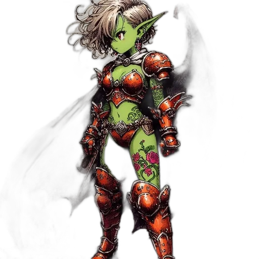 concept art, fantasy art, comic book art, pixel art transparent PNG cut-out