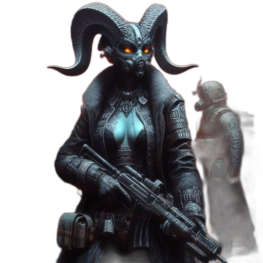 staff, weapon, concept art, cyberpunk transparent PNG cut-out