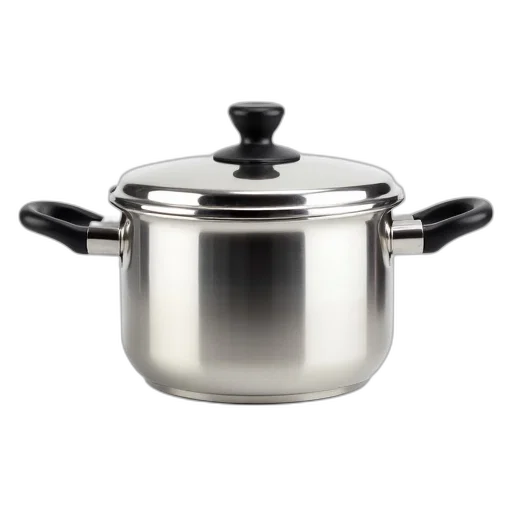 food, shiny, new-looking, stainless transparent PNG cut-out
