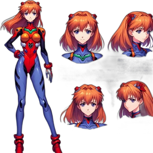 concept art, anime, pixel art, comic book art transparent PNG cut-out