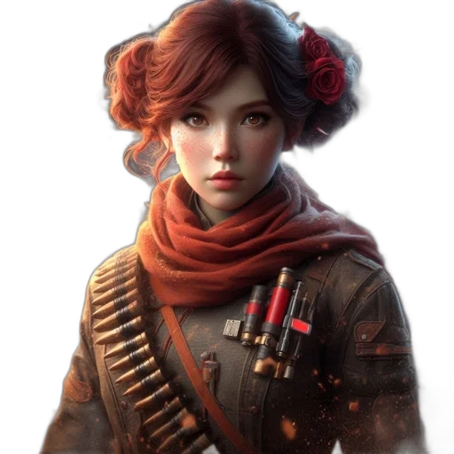 staff, weapon, face, fantasy art transparent PNG cut-out