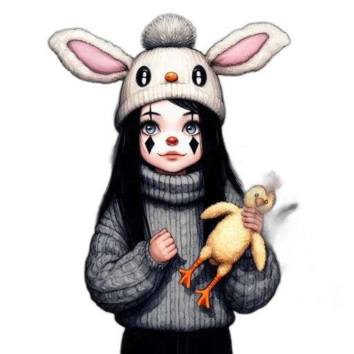 animal, mask, creature, weapon transparent PNG cut-out