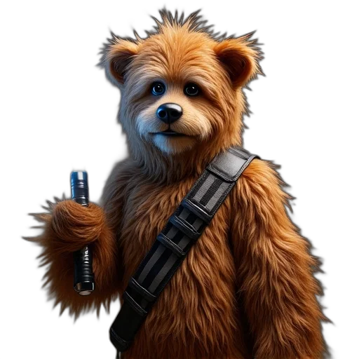 staff, animal, concept art, 3d render transparent PNG cut-out