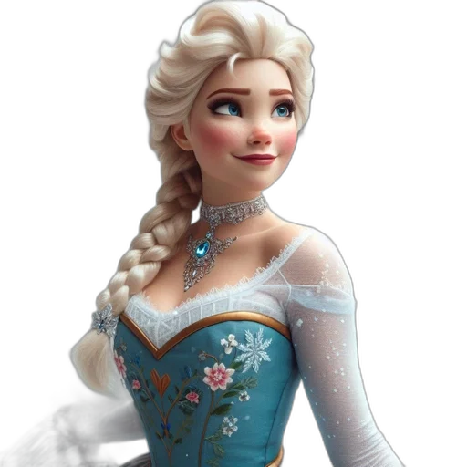 dress, face, crown, jewelry transparent PNG cut-out