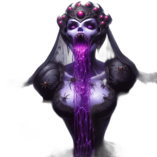 crown, creature, staff, mask transparent PNG cut-out