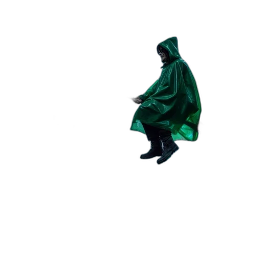 umbrella, dress, jacket, creature transparent PNG cut-out