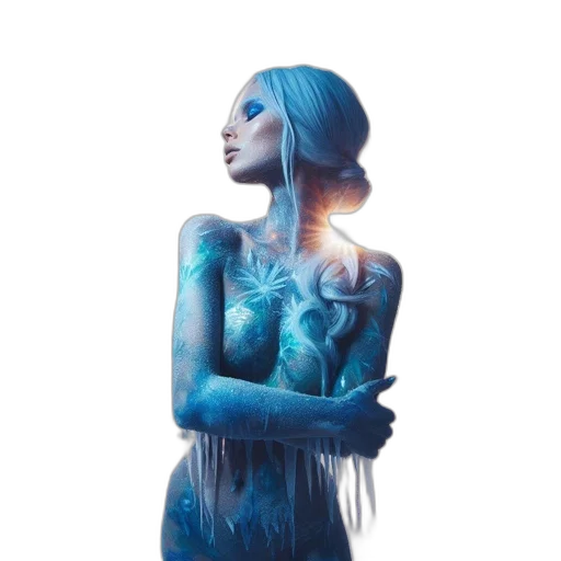 dress, jewelry, robot, creature transparent PNG cut-out