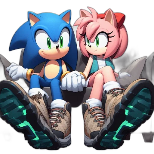 shoes, concept art, pixel art, 3d render transparent PNG cut-out
