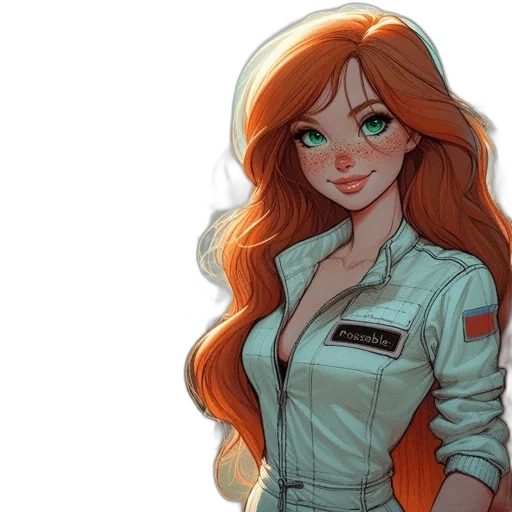 jacket, staff, dress, concept art transparent PNG cut-out