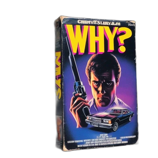 weapon, why, vhs, tape transparent PNG cut-out