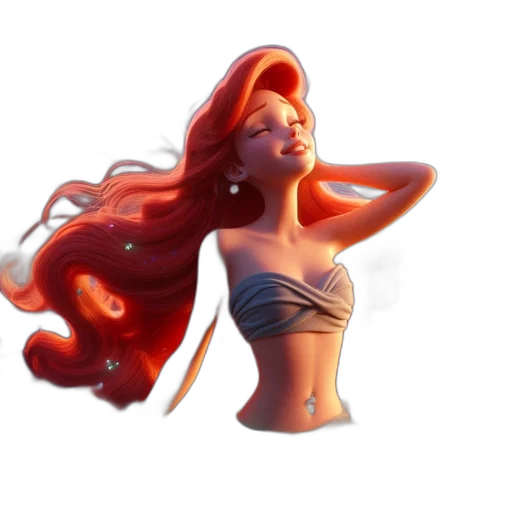 dress, concept art, fantasy art, 3d render transparent PNG cut-out