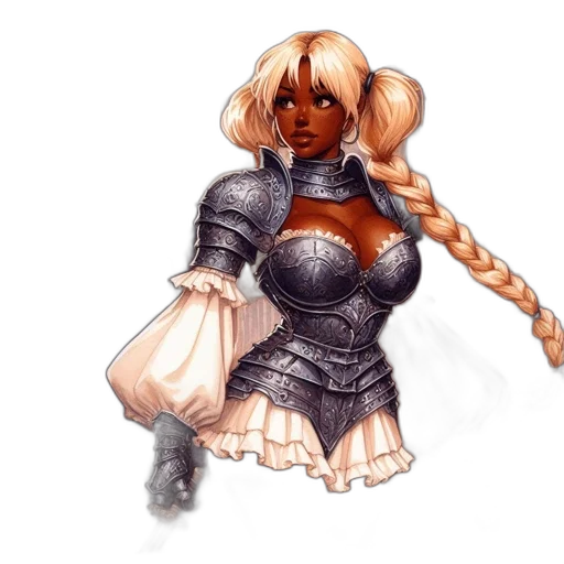 dress, staff, fantasy art, concept art transparent PNG cut-out