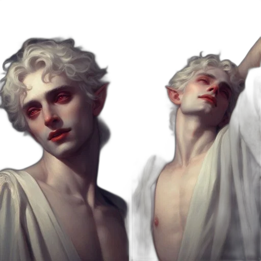 concept art, fantasy art, photorealistic, oil painting transparent PNG cut-out