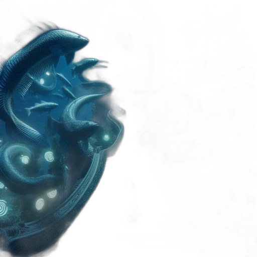 dragon, mask, creature, crown transparent PNG cut-out
