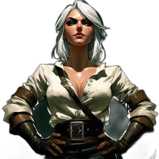 jacket, staff, comic book art, concept art transparent PNG cut-out