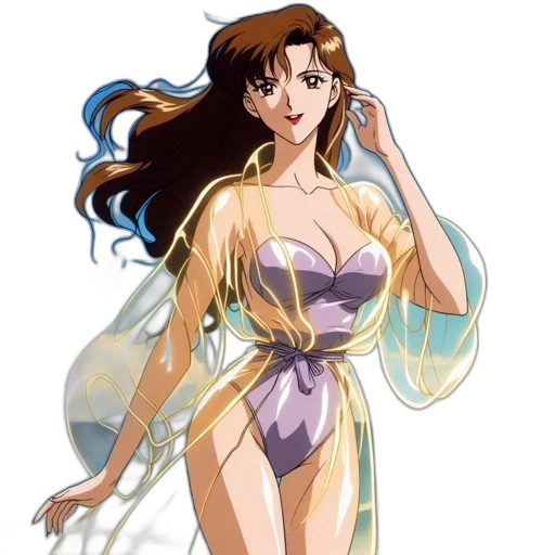 dress, anime, concept art, pixel art transparent PNG cut-out