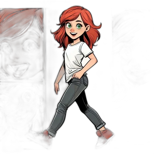 concept art, cartoon, comic book art, pixel art transparent PNG cut-out