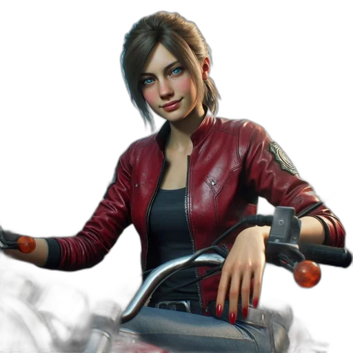 jacket, weapon, face, concept art transparent PNG cut-out