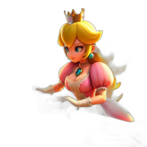 crown, dress, weapon, staff transparent PNG cut-out