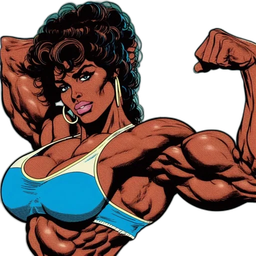 comic book art, cartoon, concept art, photorealistic transparent PNG cut-out