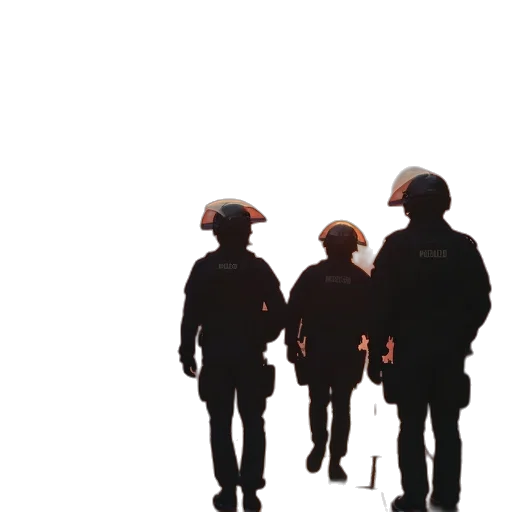 staff, hat, jacket, weapon transparent PNG cut-out
