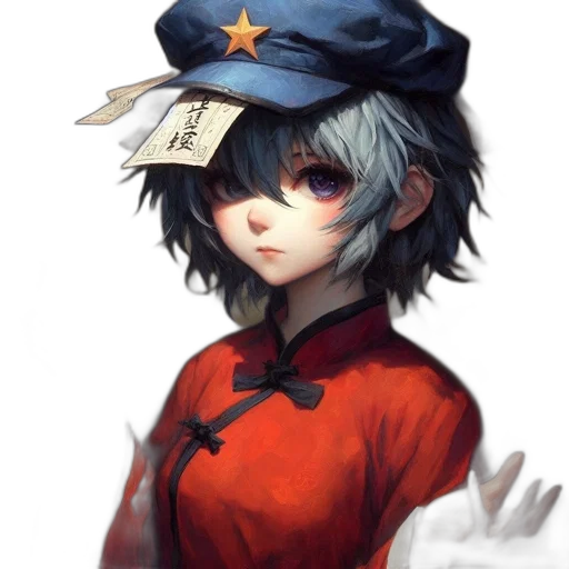 hat, staff, face, weapon transparent PNG cut-out