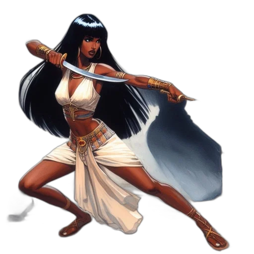 sword, fantasy art, concept art, comic book art transparent PNG cut-out