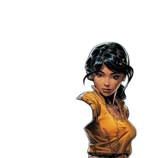 comic book art, concept art, fantasy art, golden transparent PNG cut-out