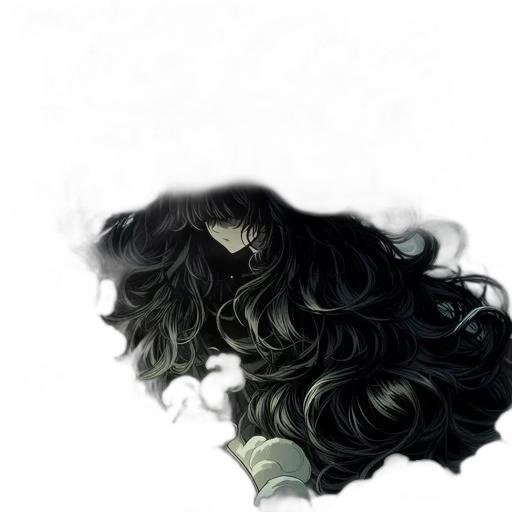 hair, mask, crown, face transparent PNG cut-out