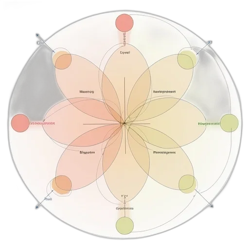 earth tones, pastel, diagram, relations transparent PNG cut-out