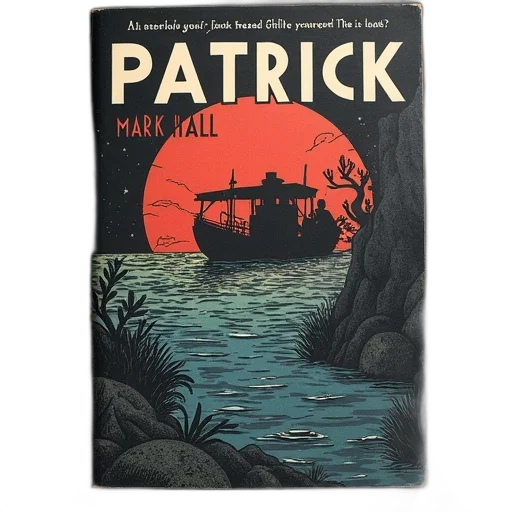 comic book art, underwater, sunset, night transparent PNG cut-out