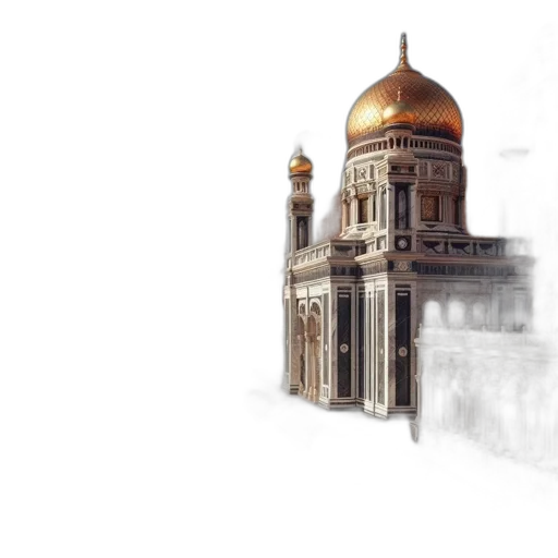 building, concept art, photorealistic, 3d render transparent PNG cut-out