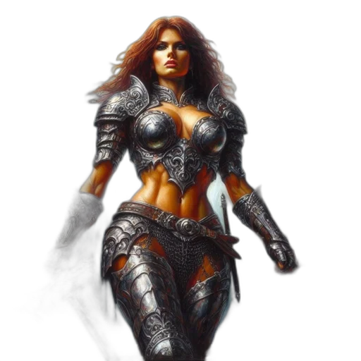 fantasy art, concept art, comic book art, pixel art transparent PNG cut-out
